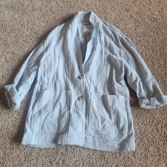 Madewell button up blazer - Picture 1 of 6